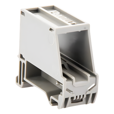 PANDUIT CADIN1IG - Adaptador de 1 Puerto / Riel DIN 35 mm (1.38 pulgadas) / Policarbonato UL94V-0 / Color Gris Internacional | SIERRA STORE