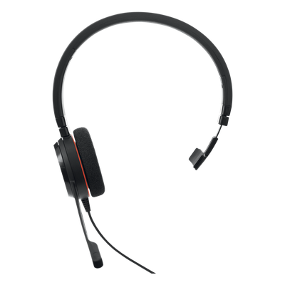 Jabra Evolve 30 Mono con conexión USB / 3.5mm, micrófono con cancelación de ruido y controlador en el cable con botones e indicadores | SIERRA STORE