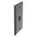 PANDUIT CFP1BL - Placa de Pared Vertical / 1 Puerto / Mini-Com / Diseño Plano / ABS / 2.75 x 4.5 in / Negro | SIERRA STORE