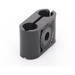 Sujetador Plástico para Cable Coaxial / 1/2 in / Doble Canal / Varilla 3/8' o M10 / Paquete 10 Piezas | SIERRA STORE