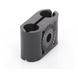 Sujetador Plástico para Cable Coaxial / 1/2 in / Doble Canal / Varilla 3/8' o M10 / Paquete 10 Piezas | SIERRA STORE