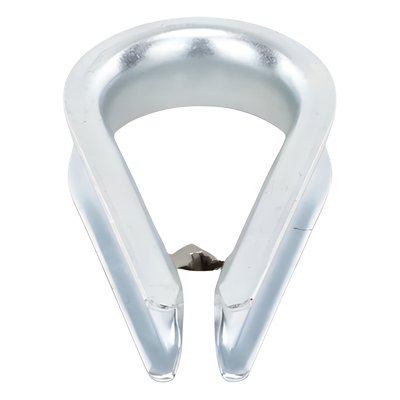 Guardacabos/cuello 1/4" acero con electro galvanizado. | SIERRA STORE