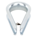 Guardacabos/cuello 1/4" acero con electro galvanizado. | SIERRA STORE