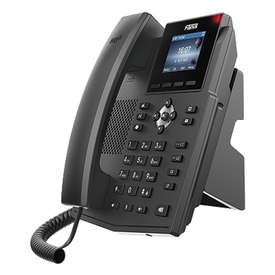 Teléfono IP / 4 Líneas SIP / Pantalla LCD Color 2.4 pulgadas / Audio HD G.722 y Opus / Conferencia 3 Vías / PoE 802.3af / OpenVPN / | SIERRA STORE