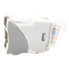 SIEMON U6A-H04NS - Jack / Cat6A UTP / Montaje Híbrido Plano-Angulado / Terminación 110 / UL 94 V-0 / Rango -10 a 60 °C | SIERRA STORE