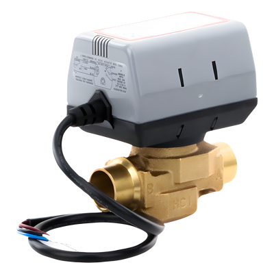 Válvula de Zona Motorizada / 2 Vías / 3/4" BSPT / Actuador 200-240 VAC / Cartucho Reemplazable / Agua-Glicol 60% | SIERRA STORE