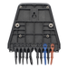 Caja NAP Preconectorizada / IP68 / Splitter Óptico 1:9 30/70 / IK09 / Plug & Play / 8 Puertos Drop | SIERRA STORE