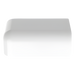 PANDUIT ECF5WH-E - Tapa Final / Canaleta LD5 / ABS / UL94V-0 / 0 a 50°C / Blanco | SIERRA STORE
