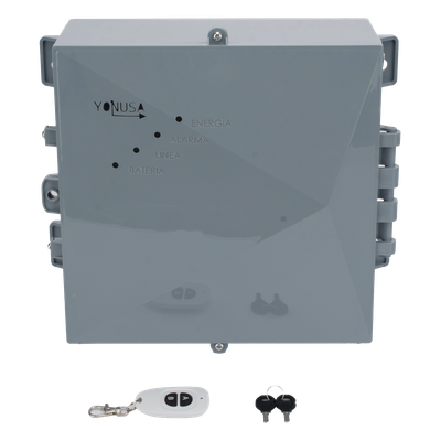 Energizador Perimétrico / 12,000 V / 1.2 J / 3,500 m (11,482.9 ft) Lineales / Control Remoto con Pánico / NEMA 2 | SIERRA STORE