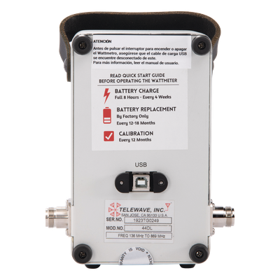 Wattmetro Análogo-Digital /RF, Banda Ancha de 136 MHz-869 MHz, para 5-500 Watt, N Hembras. | SIERRA STORE
