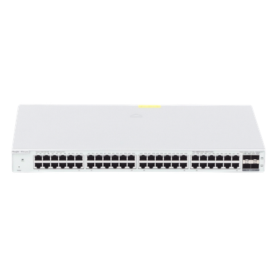 Switch Administrable Capa 2+ / 48 Puertos Gigabit / 4 SFP+ 10Gb / Conmutación 176 Gb/s / Gestión en la Nube | SIERRA STORE