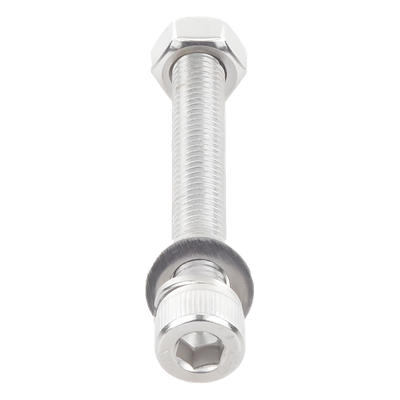 Tornillo de acero inoxidable / M8 x 65 mm / 0.26 x 2.13 pulgadas / Montaje de módulos fotovoltaicos / Resistente a corrosión | SIERRA STORE