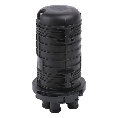 Caja de Distribución de Fibra Óptica Vertical Tipo Domo / 48 Empalmes / IP68 / Exterior / 5-14 mm | SIERRA STORE