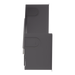 PANDUIT IABDIN4 - Panel de Montaje Industrial / Riel DIN 35 mm / 4 UR / Rack 19 in (483 mm) / Acero / Gestión de Cables | SIERRA STORE