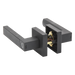 Manija Biométrica Inteligente / Sensor de Huella Exterior / 30 Usuarios / Cierre Automático 5 s / Reversible Izq-Der / Backset 60-70 | SIERRA STORE