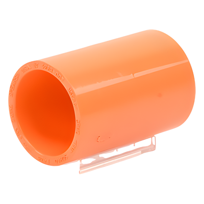 Cople Recto para Tubería de Detección de Humo / ¾" (20 mm) / CPVC Retardante a la Llama UL 94 / 15 Piezas | SIERRA STORE