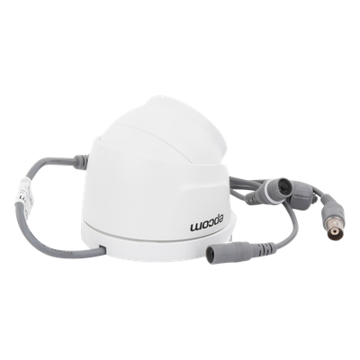 Cámara Eyeball TURBOHD / 4K UHD 8 MP / Gran Angular 102.2° / Lente 2.8 mm / IR EXIR 30 m (98.4 ft) / IP67 / TVI-AHD-CVI-CVBS | SIERRA STORE