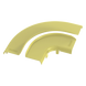 PANDUIT FRRASC6LYL - Tapa para Ángulo Recto Horizontal / 90° / 4x4 pulgadas / Acceso 3/4" (19 mm) / ABS 94V-0 / Amarillo | SIERRA STORE
