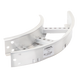 Curva Horizontal de Aluminio / Perfil Z / Peralte 3 1/4" / Ancho 6" / Radio 8" / 90° / Incluye Tornillería | SIERRA STORE