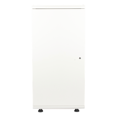 Gabinete Rack de Piso / 24U / 19 Pulgadas / Vidrio con Cerradura / Carga 750 kg / 600x605x1190 mm (23.6x23.8x46.9 in) / Acero Calibres | SIERRA STORE