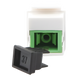 LINKEDPRO BY EPCOM LP-FO-AD-6150 - Acoplador de Fibra Óptica / Monomodo / SC/APC Simplex a SC/APC / Keystone / ABS | SIERRA STORE