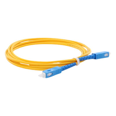 LINKEDPRO BY EPCOM LPSM3SCUSCUS2 - Jumper de Fibra Óptica / Monomodo OS2 G.652D / SC/UPC-SC/UPC / Simplex / 2 Metros (6.56 Pies) / 3mm | SIERRA STORE