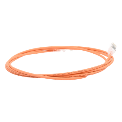 SIEMON MC6-07-0928 - Patch Cord Cat6 UTP / 28AWG Diámetro Reducido / CM/LS0H / 2.13 m (7 pies) / Naranja | SIERRA STORE