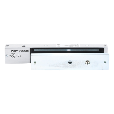 Chapa Magnética Electromagnética / 600 lb (272 kg) / 12/24 VDC Seleccionable / Sensor de Estado de Unión / LED / Uso Interior | SIERRA STORE