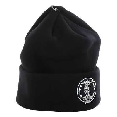 Gorro Negro de Tejido Grueso para Instaladores, con Logo KLEIN TOOLS Vintage. | SIERRA STORE