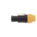 Conector PowerCom Macho / IP65 / 20 A a 250 V CA / Tres Núcleos / Bloqueo Rápido / Carcasa Amarilla | SIERRA STORE