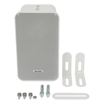 HIKVISION DS-QAE0420G1-V - Altavoz de Columna Pasivo / 20 Watts / Línea 100V / 96 dB SPL / IP66 / Montaje en L Ajustable | SIERRA STORE
