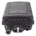 Caja de Distribución de Fibra Óptica / 48 Empalmes / 16 Acopladores SC/APC / IP68 / Enterrado Directo / 3 Entradas / 16 Salidas | SIERRA STORE
