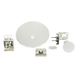 Antena direccional tipo plato / 25 dBi / 5.150-7.125 GHz / MIMO 2X2 dual-pol / IP67 / 7° haz / Acero con pintura en polvo | SIERRA STORE