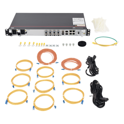 OLT GPON / 8 Puertos / 4 Uplink 10GE/GE / 256 ONTs / Split 1:32 / Doble Fuente AC / 1 UR | SIERRA STORE
