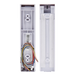 Sensor de Cortina Exterior / Alcance Ajustable 2 m (6.6 ft) o 5 m (16.4 ft) / Inalámbrico con Pilas / Inmunidad Mascotas 25 kg / IP | SIERRA STORE