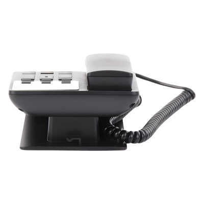 Teléfono IP Hotelero / 2 Líneas SIP / Audio HD Opus / 6 Teclas Programables / 10 Marcación Rápida / Montaje Pared o Escritorio | SIERRA STORE