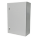 Gabinete de Acero IP66 Uso en Intemperie (400 x 600 x 200 mm) con Placa Trasera Interior Metálica y Compuerta Inferior Atornillable | SIERRA STORE