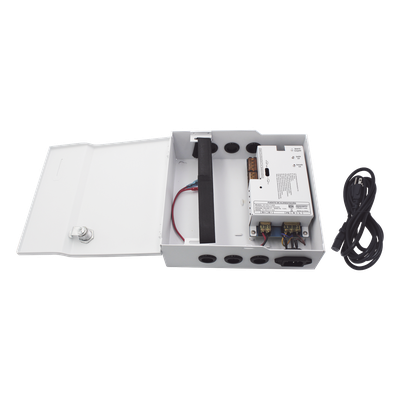 Fuente de Alimentación Regulada / 11-15 Vcc / 5 A / Respaldo con Batería Externa / Temporizador 0-45 s / Entrada Universal 96-264 Vca | SIERRA STORE