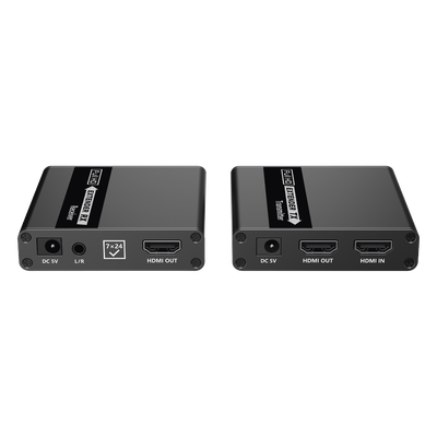 Kit Extensor HDMI para distancias de 70 metros / Soporta resoluciones 720 y 1080P @ 60 Hz / Cat 6, 6a y 7 / Cero Latencia / Uso 24/7 / | SIERRA STORE