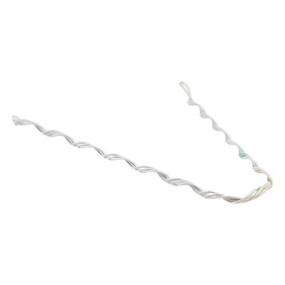 Remate Preformado / Acero Galvanizado / Fibra Drop Redonda / Ø3 mm / 196 mm (7.7') / 1200 kg | SIERRA STORE