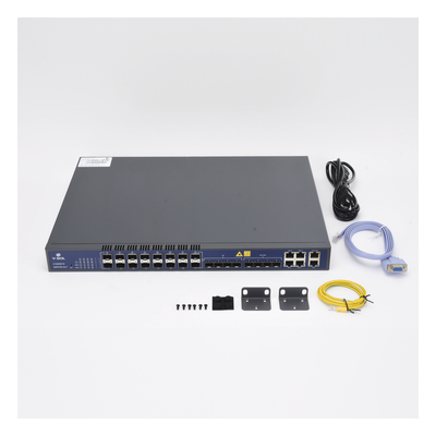 OLT EPON / 16 Puertos PON / 12 Puertos Uplink / 1,024 ONUs / 1.25 Gbps Simétrico / Rack 1U | SIERRA STORE