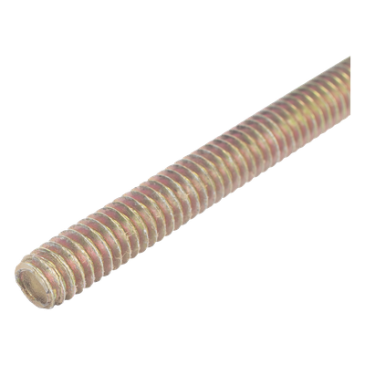 Varilla Roscada Tropicalizada / 3/8" (9.5 mm) x 3000 mm / Acabado Níquel-Cromado / Resistente a Corrosión / Uso Exterior e Industrial | SIERRA STORE