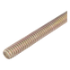 Varilla Roscada Tropicalizada / 3/8" (9.5 mm) x 3000 mm / Acabado Níquel-Cromado / Resistente a Corrosión / Uso Exterior e Industrial | SIERRA STORE