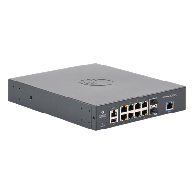 Switch Inteligente Capa 3 / 13 Puertos / 8 Ethernet Gigabit / 2 SFP / 20 Gbps / Zero-Touch Provisioning / Gestión en Nube | SIERRA STORE
