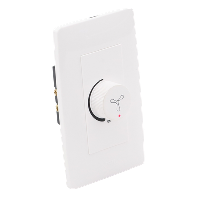 Dimmer Rotativo para Ventilador / 300 W 127 V CA / Color Blanco. | SIERRA STORE