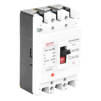Protector Térmico Trifásico / 63A / 690V CA / 3P / Capacidad de Ruptura 125A / -5°C a +40°C | SIERRA STORE