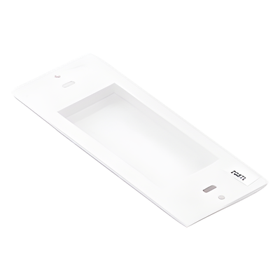 Inserto Ciego para Placa de Pared / Instalación a Presión / 2 a 6 Espacios / Blanco Brillante | SIERRA STORE