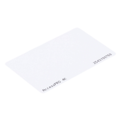 ACCESSPRO ACCESS-CARD-M4K - Tarjeta MIFARE Classic / 13.56MHz / 4KB / PVC Imprimible / ISO CR80 / UID 34 Bits | SIERRA STORE