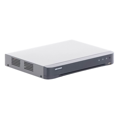 HIKVISION IDS-7204HUHI-M1/S(C) - DVR 4 Canales TurboHD +  4 Canales IP / 8 Megapixel (4K) / Audio por Coaxitron / 1 Bahía de Disco | SIERRA STORE