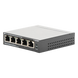 Switch de Escritorio / 5 Puertos Gigabit / 4 Puertos PoE 802.3af/at 65W / PoE Extendido 250m (820 pies) / Sin Ventilador | SIERRA STORE